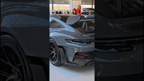 💯Extremely brutal Porsche 911 GT3 RS 992 generation at Porsche Center Göteborg, Sweden