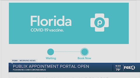 Publix COVID vaccine appointments available