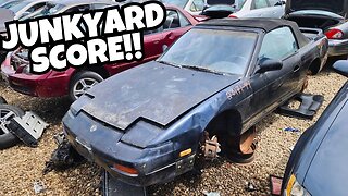 Junkyard Score! Bone Stock 240sx S13!