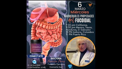 INUMERABLES PROPIEDADES DEL FUCOIDAL DR. MAURIZIA PEREZ