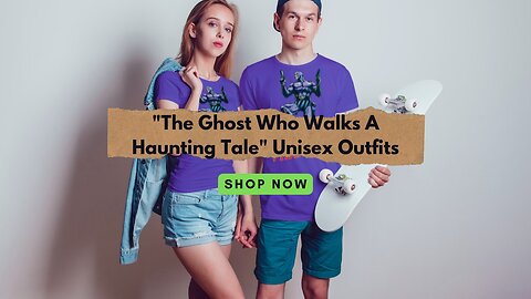 Shop Now: "The Ghost Who Walks - A Haunting Tale" 👻📚 Link in the Comment Section!