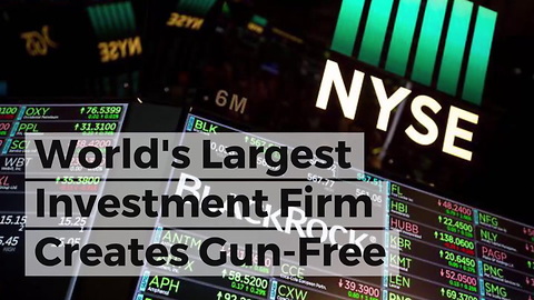 World's Largest Investment Firm Creates Gun-Free Funds In Response To Parkland