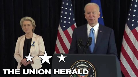 President Biden and European Commission President von der Leyen Deliver Remarks on U.S.-EU LNG Deal