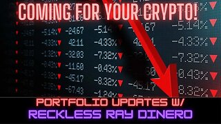 #Crypto Portfolio Updates: Don't Let Them Run You Out of the Market!