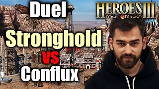 Stronghold vs Conflux | Gluhammer Heroes HotA 3 Multiplayer PL