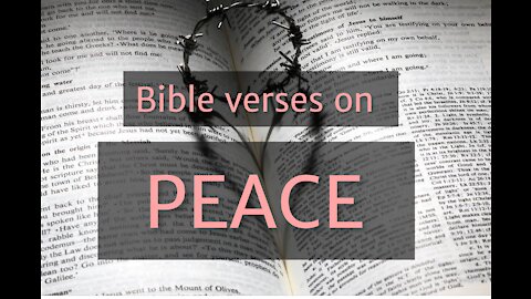 Bible verses on Peace