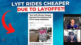 Lyft Rides CHEAPER Due To Layoffs?!