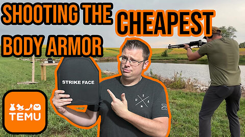 Does This Cheap $30 Body Armor From Temu Work? | Trash or Bargain