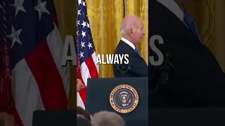 Biden, He Always Does This