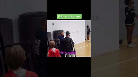 Fake Scout Prank #nba #prank