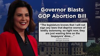 Gov. Whitmer says she'll veto abortion bill passed in state Senate