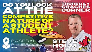 Steve Holm - Do you look at the competitive nature of a student athlete?