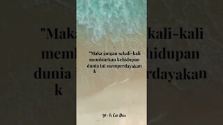 Kata-Kata Bijak Islami Part 1#shorts