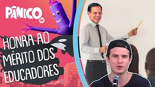 DORIA SERÁ PARANINFO DOS PROFESSORES COM VOLTA ÀS AULAS PRESENCIAIS? MARINHO COMENTA