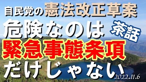 ヤバいのは緊急事態条項だけじゃない！😱自民党さん この憲法改正草案マジですか？～第20条信教の自由 [茶話]041106