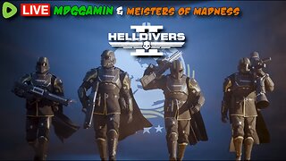 🔴LIVE- HellDivers 2 - Slaying Space Bugs for Democracy with @MeistersofMadness - #RumbleTakeover