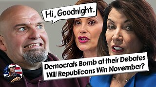 Democrats Get Owned in the Debates Last Night, but is it too late for the Red Wave?