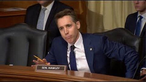 ‘You Are Lying Under Oath'_ Senator Hawley Slams Archivist Nominee