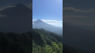 Volcano Agung in Bali 😍 #shorts #1kcreator #visitbali #volcanoagung