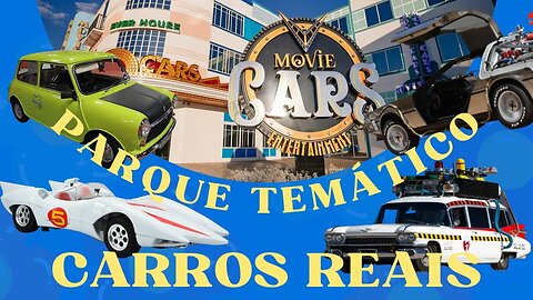 Visita Épica ao Parque Temático Moovie Cars: Explorando os Carros dos Filmes Mais Incríveis!