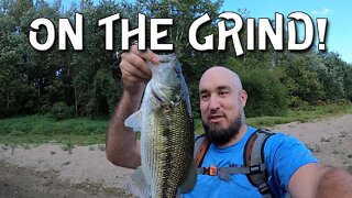 Grinding out tough conditions for a bite!