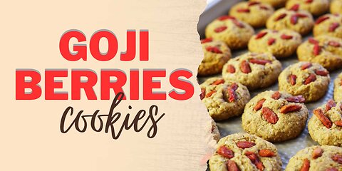 Goji Berry Cookies