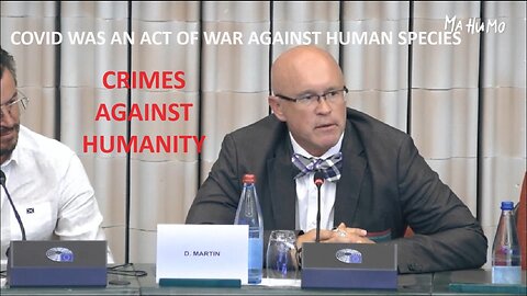 Dr Martin: EU Parliament Strasbourg 9-13-23. Justice in an Era of Pandemics - DESTROY THE WHO. Hi Res.