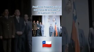 PRESIDENTE PINOCHET 1974 CAPACIDAD DE TRABAJO PARA CHILE SU AMADA PATRIA Y EL EJÉRCITO. MERECE TODO