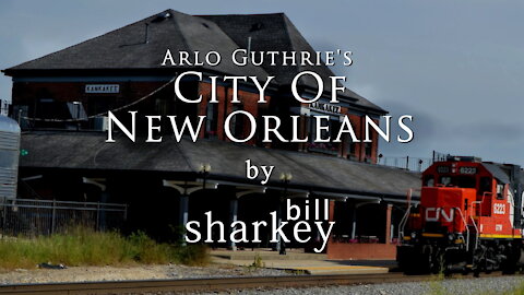 City Of New Orleans - Arlo Guthrie / Willie Nelson (cover-live by Bill Sharkey)