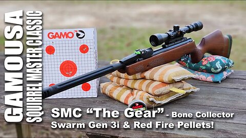 GAMO SMC “The Gear” - Gamo Swarm Bone Collector Gen 3i with Red Fire Pellets - New Airguns for 2023!