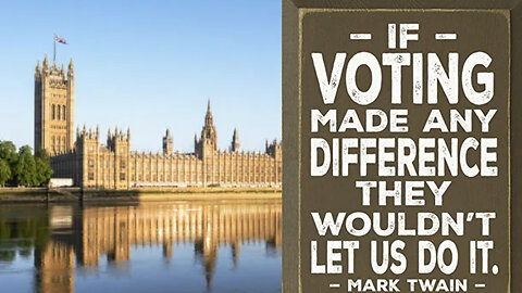 if voting mattered, they wouldn't let us do it.