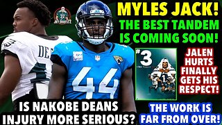 MYLES JACK! THE BEST TANDEM COMING SOON! WATCH! NAKOBE DEAN'S INJURY MORE SERIOUS? HURTS TOP 100 #3