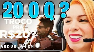 Homem de Ferro *CENSURADO* #4 (Paródia Redublagem) - REACT