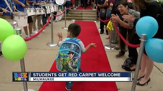 Milwaukee Public Schools welcome students back on first day