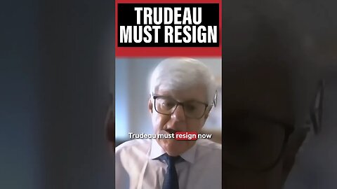 SENIOR LIBERAL asks TRUDEAU to RESIGN