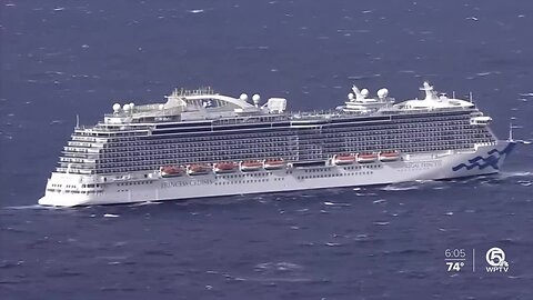 Cruise ship kept from docking in South Florida as employees tested for coronavirus