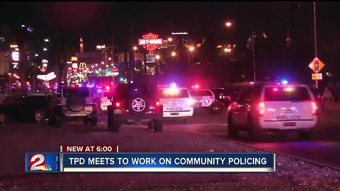 Tulsa city leaders working on community policing