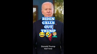 Biden Calls Out Trump 🤣