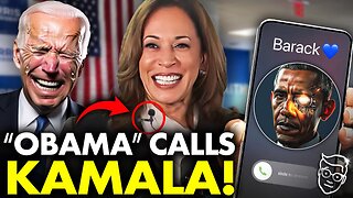 🚨 Democrats CAUGHT! Kamala's CRINGE Staged Phone Call With Obama is a RECORDING | This Proves It!?