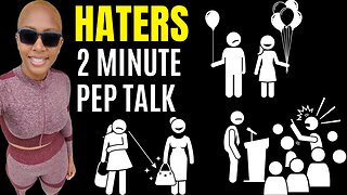 Haters 😒 (2 minute motivational speech)