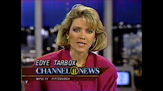 March 24, 1989 - Edye Tarbox WPXI Pittsburgh News Bumper & Promo