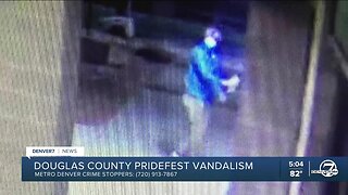 Douglas County pridefest vandalism