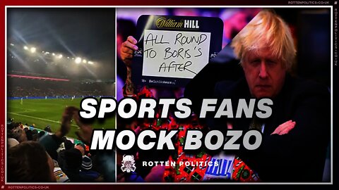 UK sports fans mock Boris Johnsons rules