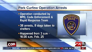 BPD conducts park curfew operations