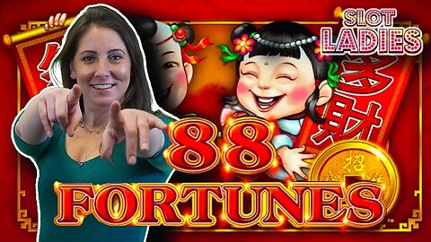 🥵 SEXY Slot Lady MELISSA Takes On 🐲 88 Fortunes. Will She WIN BIG?? 💰