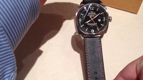 Replacing the band on the Shinola Brakeman Wright Brothers Limited Edition Watch