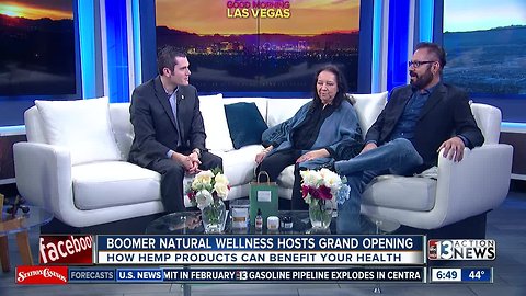 Boomer Natural Wellness talks benefits of hemp