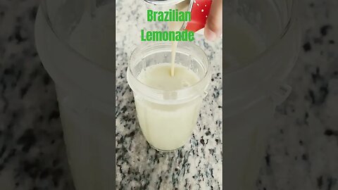 Brazilian lemonade 🍋😋🤤#brazil #brazilianlemonade