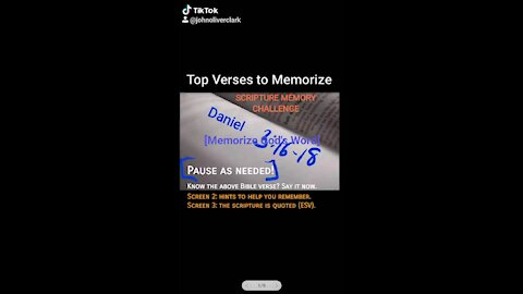 Top Verses To Memorize, Daniel 3:16-18