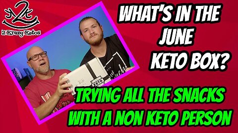 Whats in the June Keto Box? | Trying all the snacks